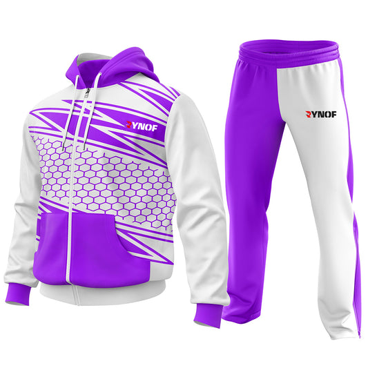 Unwind in Style Explore Our Range of Rynof Track Suits Customized Sportswear tracksuits (RY-1638)