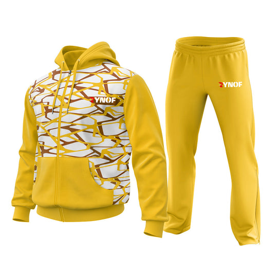 Unwind in Style Explore Our Range of Rynof Track Suits Customized Sportswear tracksuits (RY-1637)