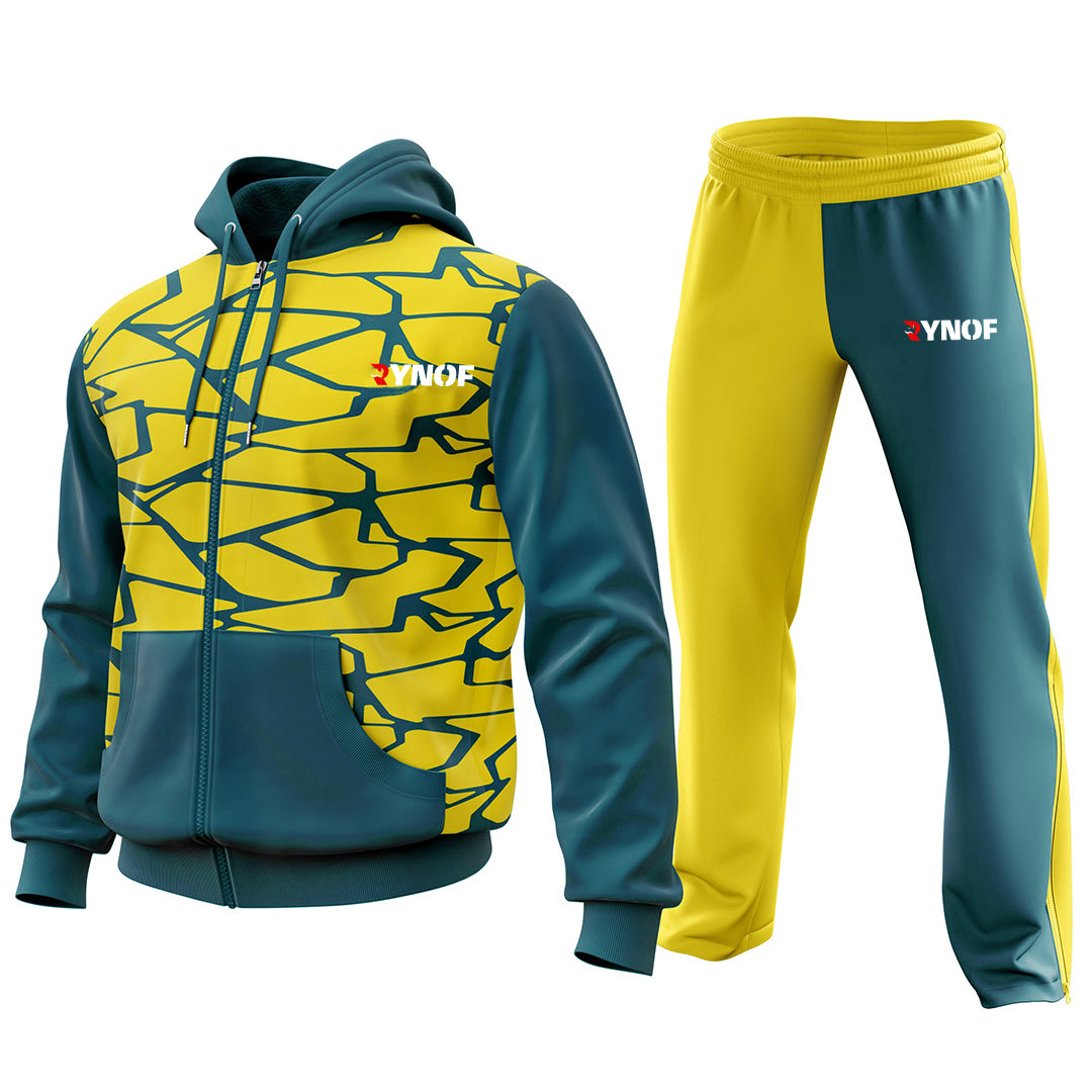 Unwind in Style Explore Our Range of Rynof Track Suits Customized Sportswear tracksuits (RY-1634)