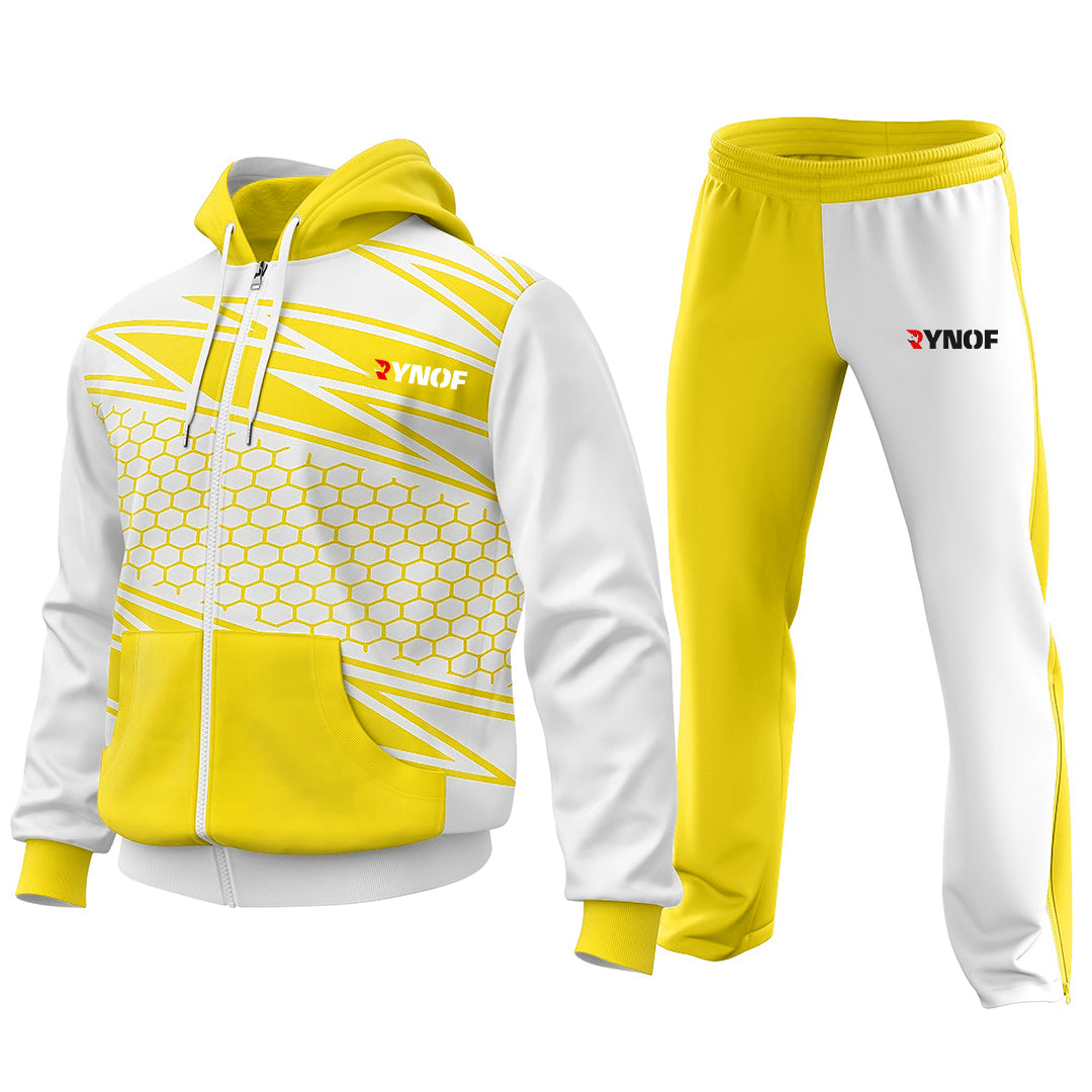 Unwind in Style Explore Our Range of Rynof Track Suits Customized Sportswear tracksuits (RY-1638)