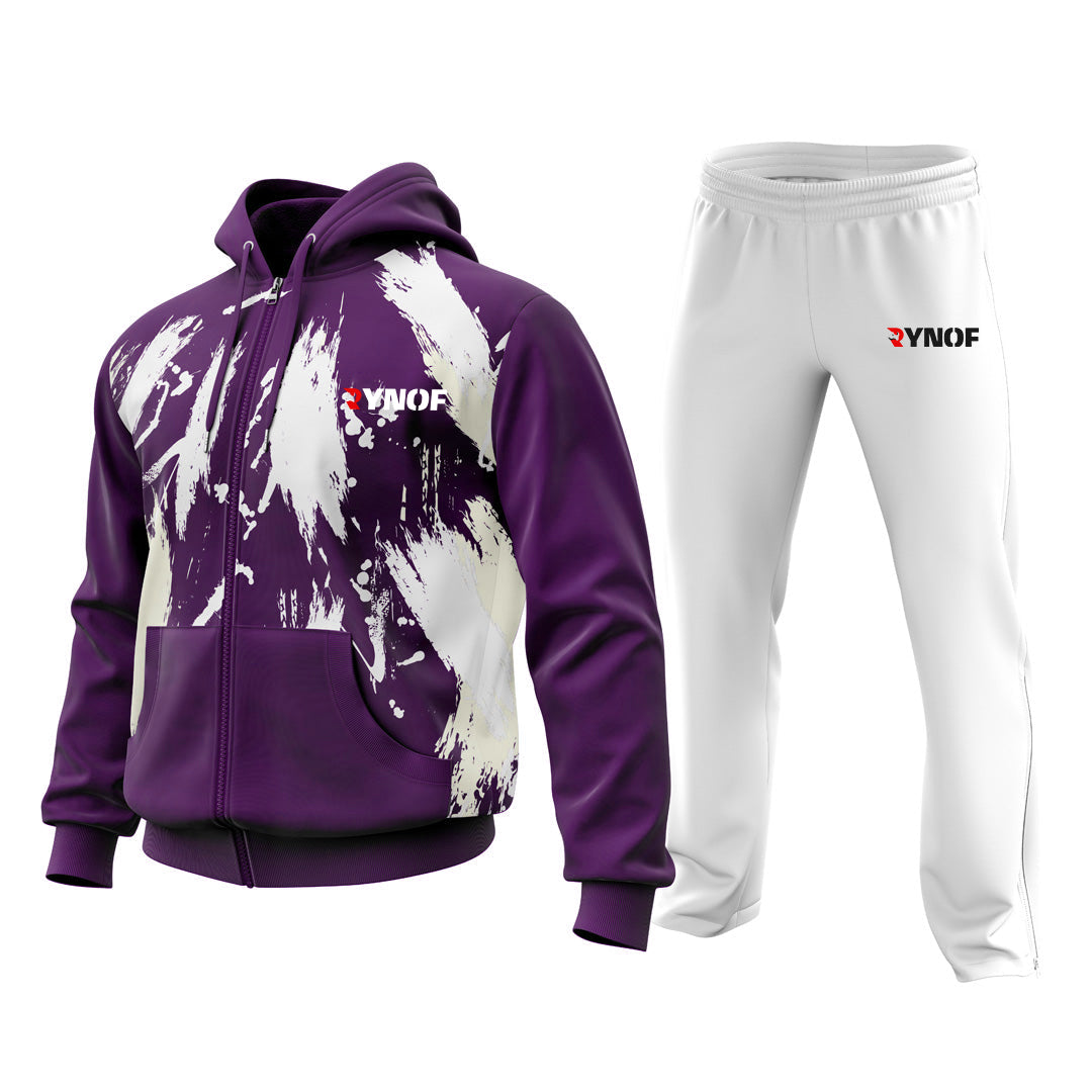 Unwind in Style Explore Our Range of Rynof Track Suits Customized Sportswear tracksuits (RY-1636)