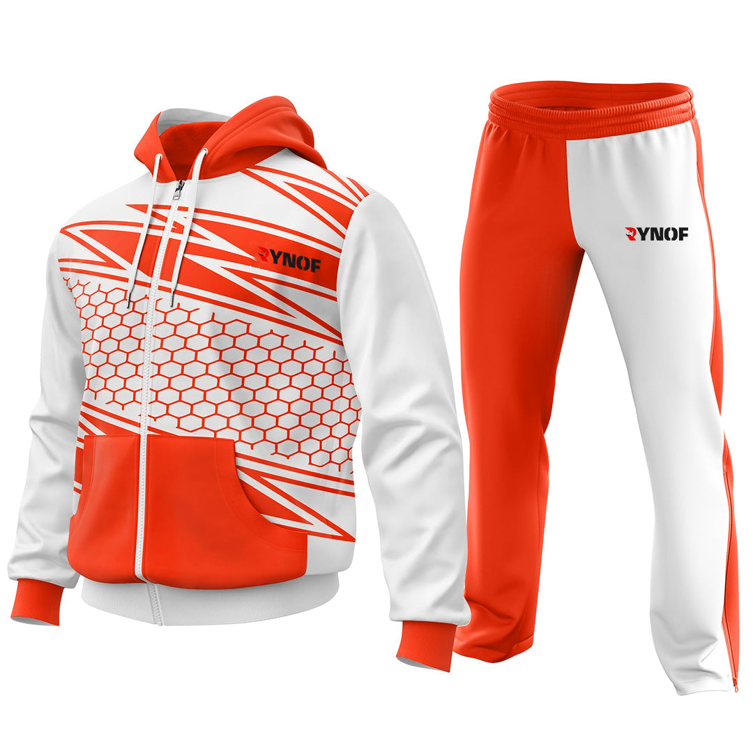 Unwind in Style Explore Our Range of Rynof Track Suits Customized Sportswear tracksuits (RY-1638)