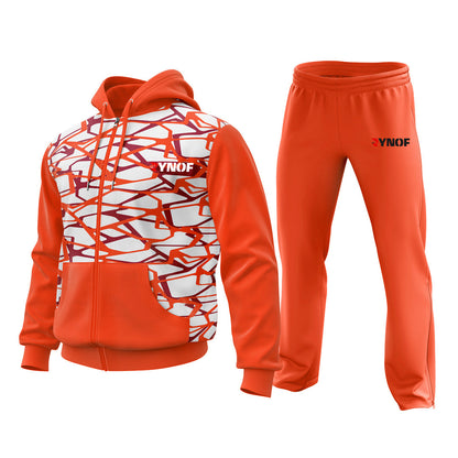 Unwind in Style Explore Our Range of Rynof Track Suits Customized Sportswear tracksuits (RY-1637)